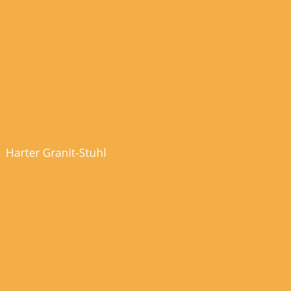 Harter Granit-Stuhl