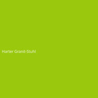 Harter Granit-Stuhl