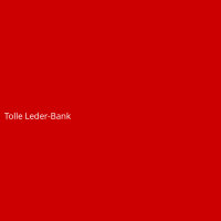 Tolle Leder-Bank
