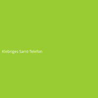 Klebriges Samt-Telefon