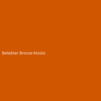 Beliebter Bronze-Klositz